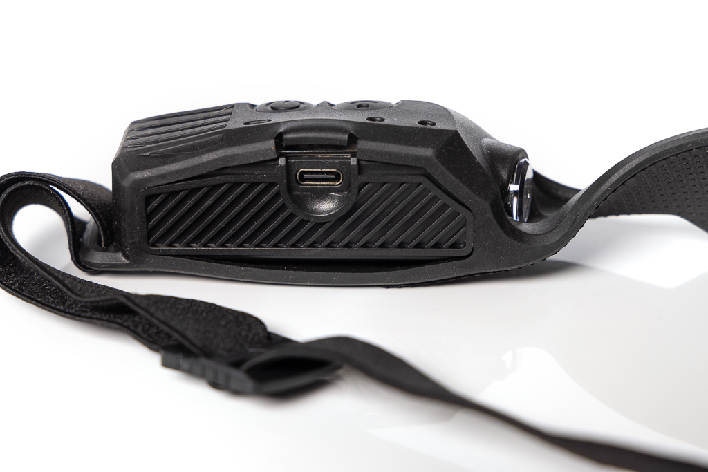 Lampada frontale COB a LED con 11 modalità luminose e controllo gestuale