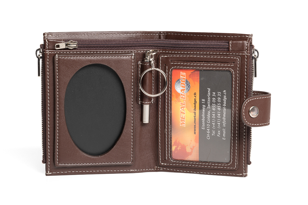 Leather wallet “Approach” (without badge)
