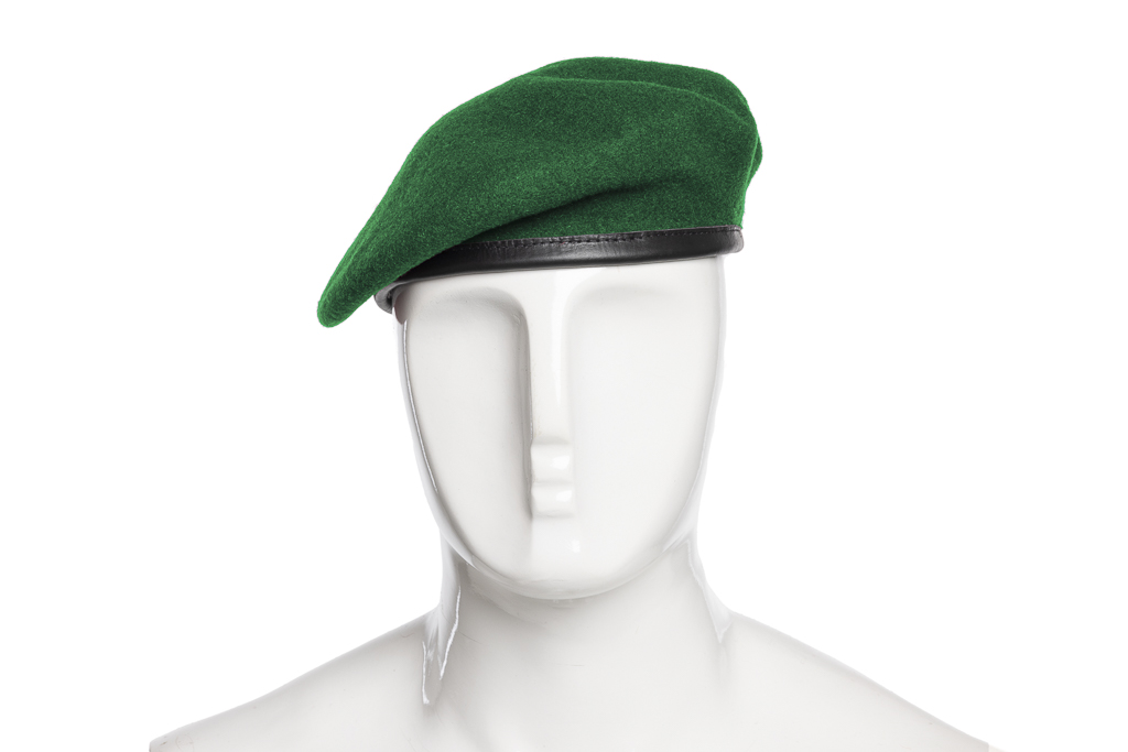 Béret de commando français - vert foncé