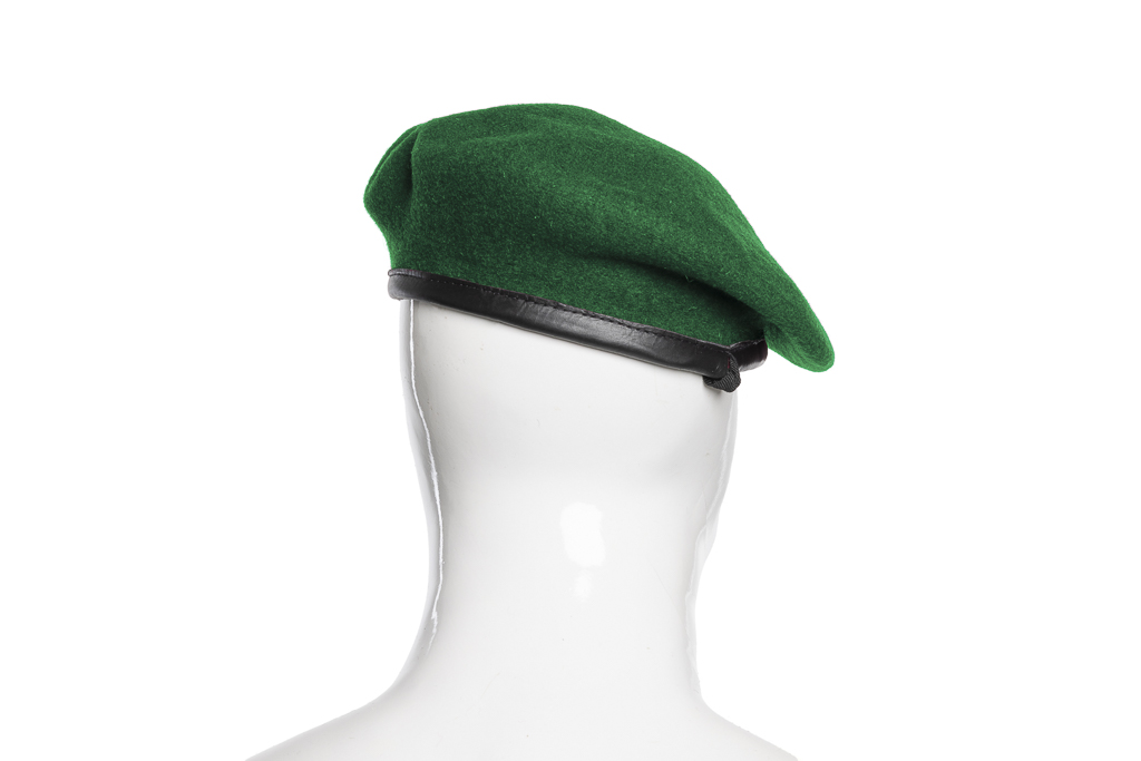 Béret de commando français - vert foncé