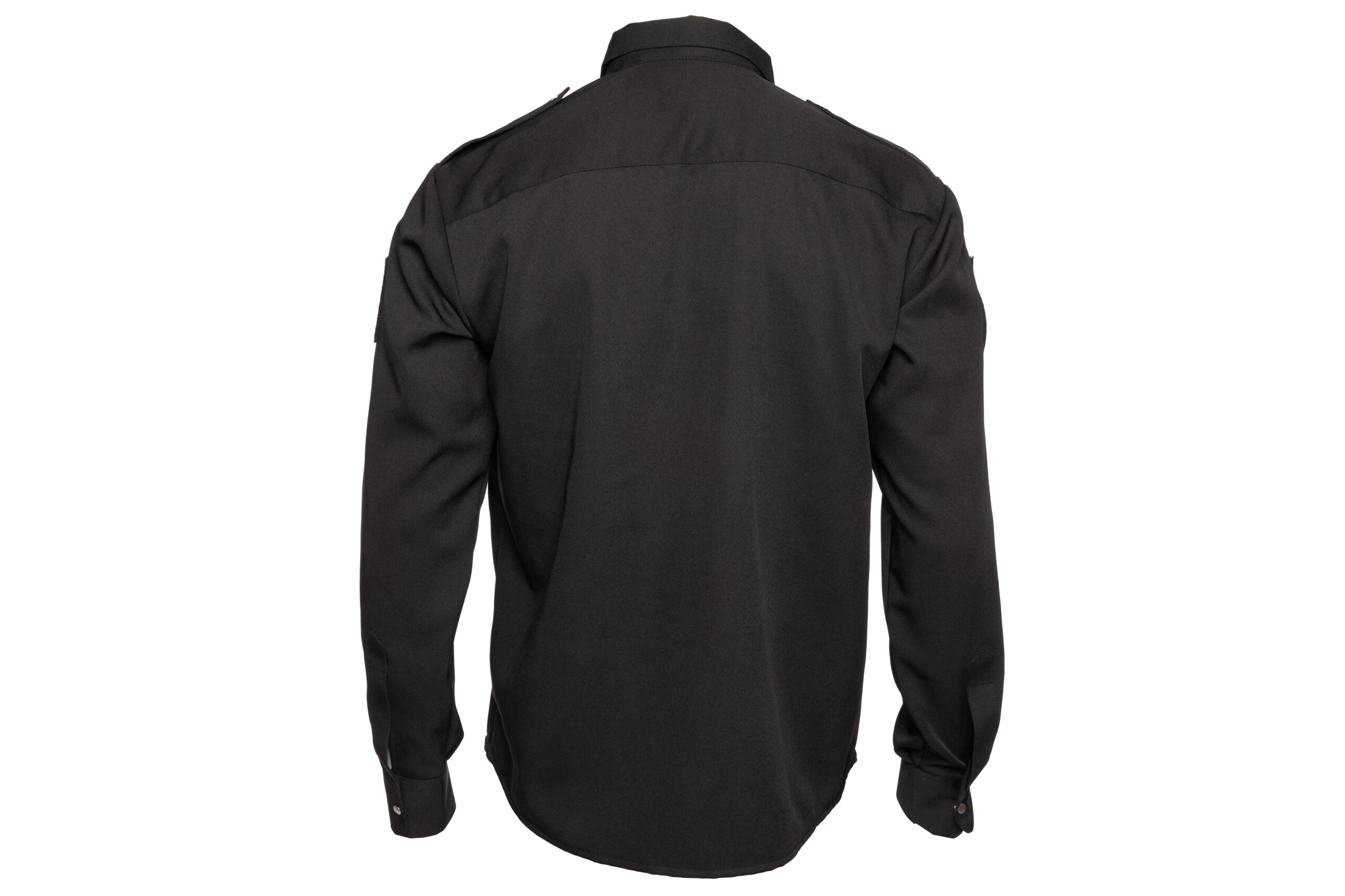 Camicia da uniforme manica lunga nera