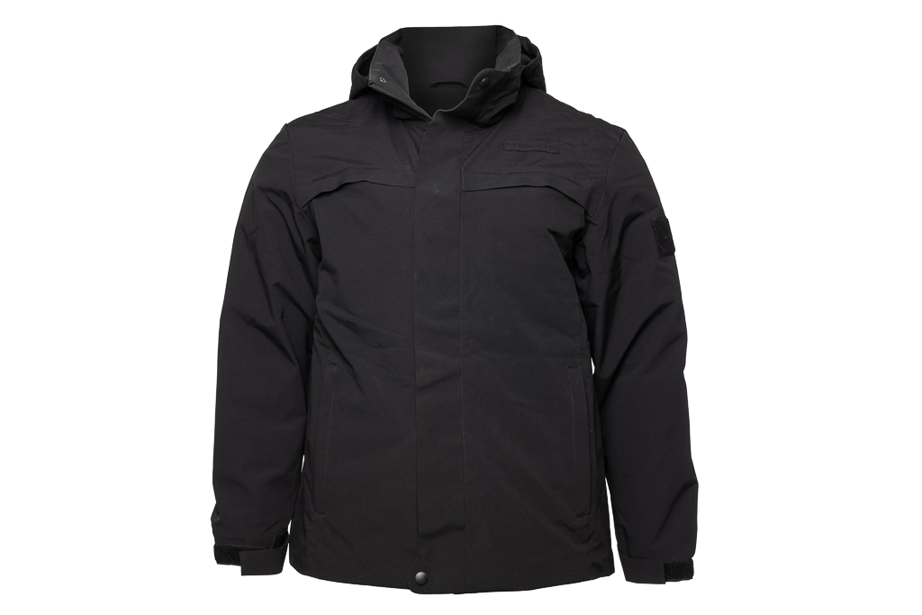 Veste anti-perforations A+ avec capuche Higharmor légère et fiable, en noir