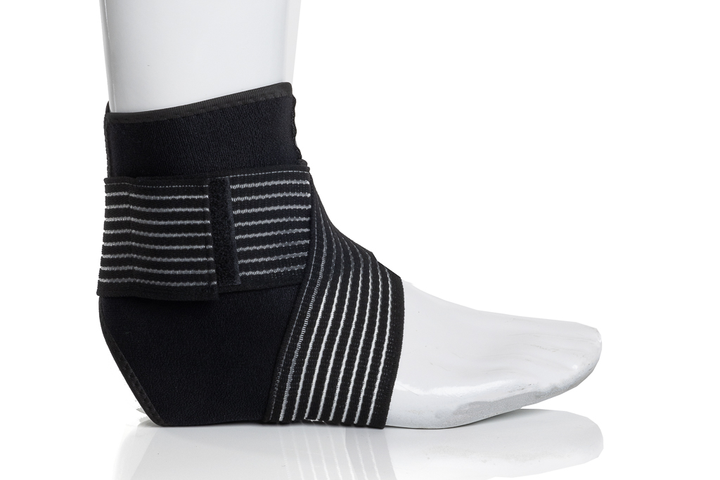 Bandage croisé cheville/talon - noir