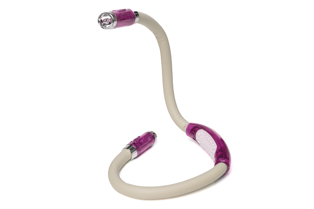 Flexible LED-Leselampe / Nacken Lampe - purpur