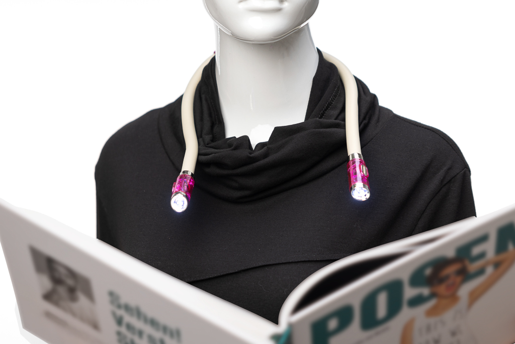 Flexible LED-Leselampe / Nacken Lampe - purpur