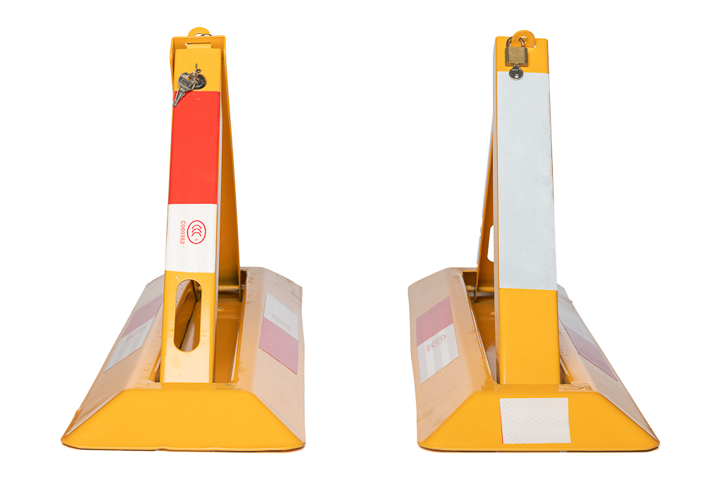 Folding Parking Barrier / Parking Security Lock, Manual parking block