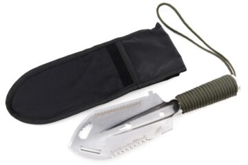 Petite pelle multifonctions pratique - Argenté  / noir