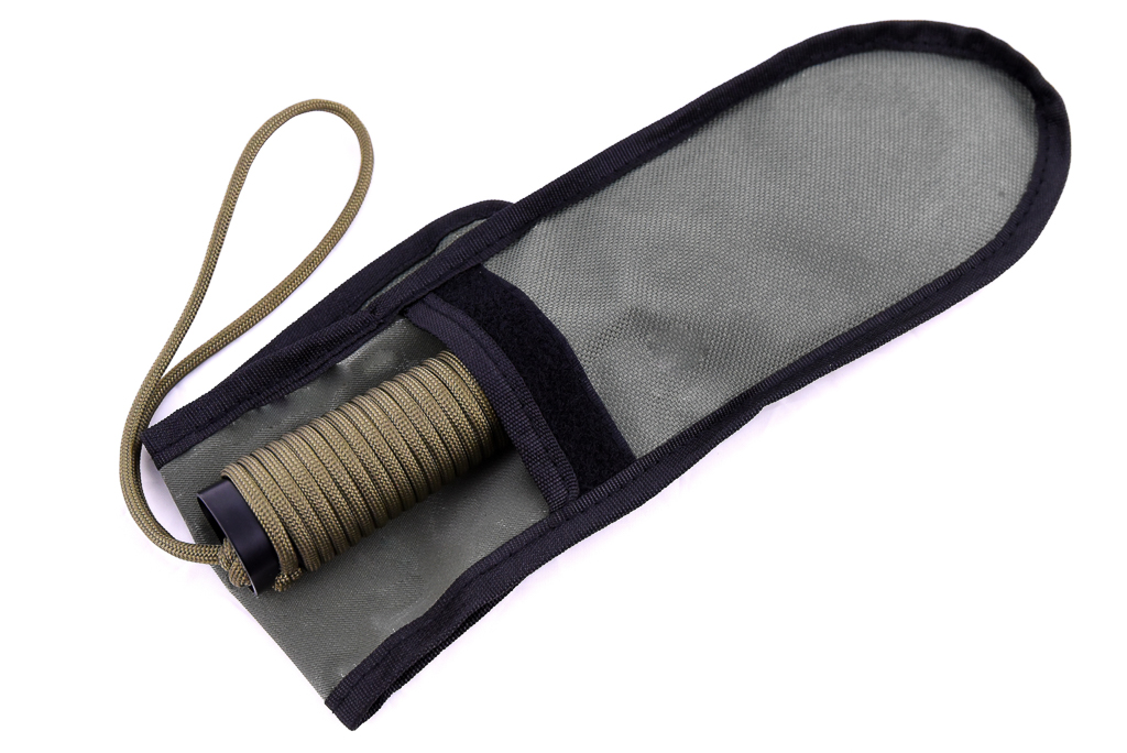 Kleine Handliche Multifunktionsschaufel - schwarz / Oliv