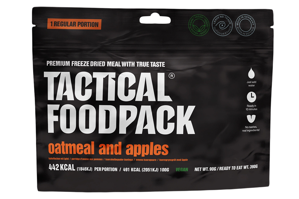 Tactical Foodpack – Oatmeal and Apples (Haferbrei mit Äpfel)