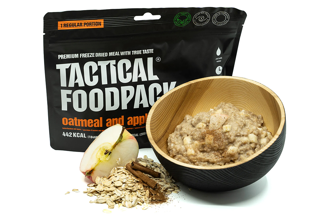 Tactical Foodpack – Oatmeal and Apples (Haferbrei mit Äpfel)