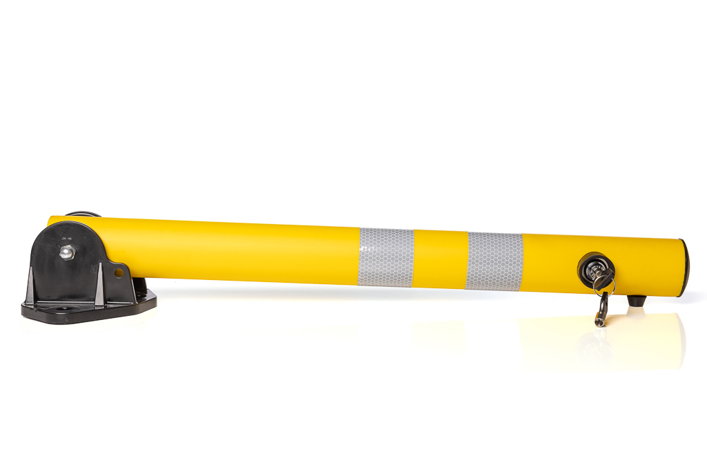 Parking and Barrier Post, Foldable, Plastic, height 70 cm, yellow