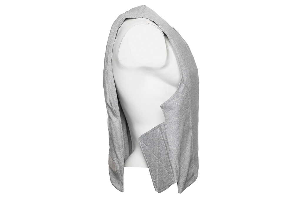 Sous-veste antiperforations et antilacérations « Armadillo » grise