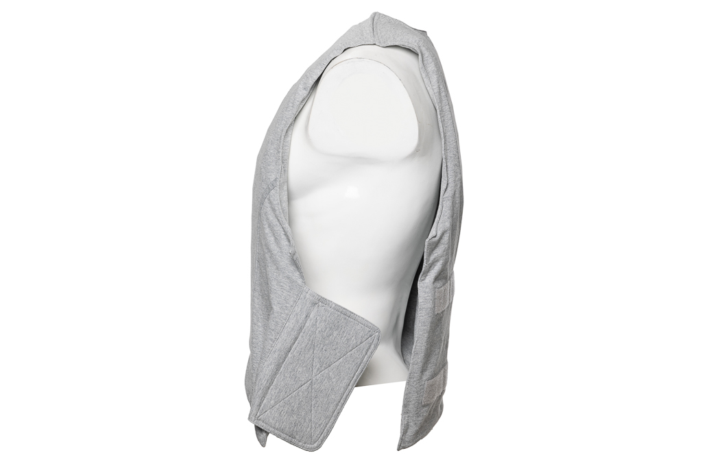 Sous-veste antiperforations et antilacérations « Armadillo » grise