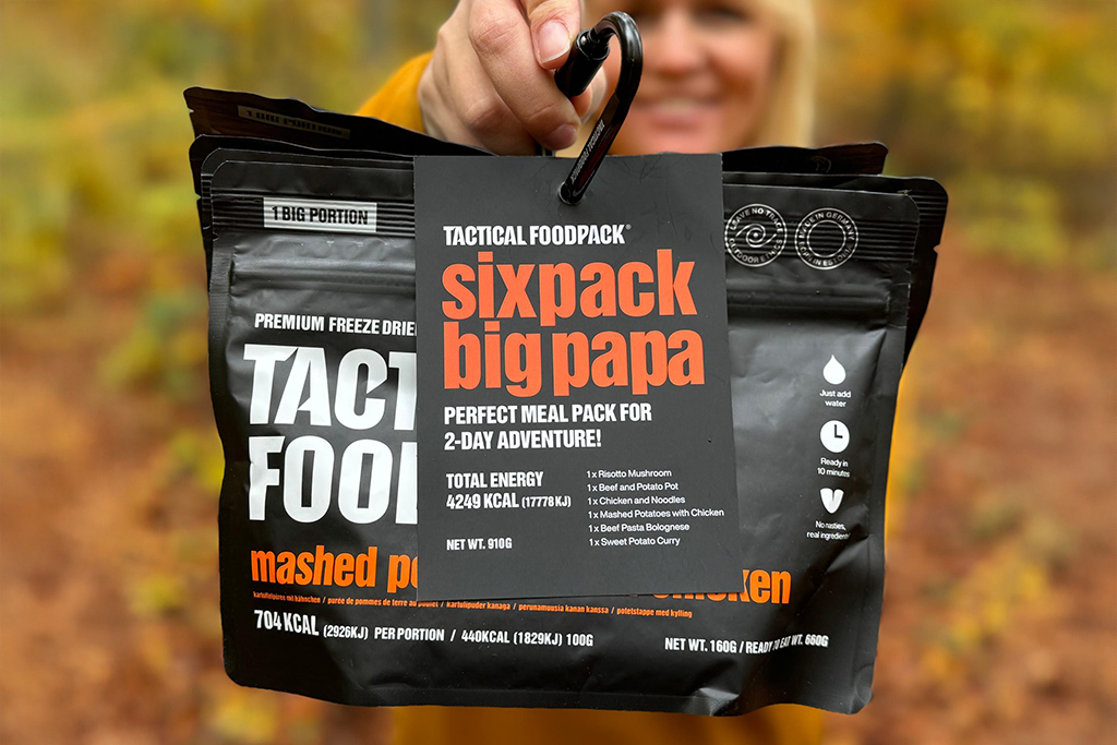 Tactical Foodpack - Sixpack Big Papa (6 repas)