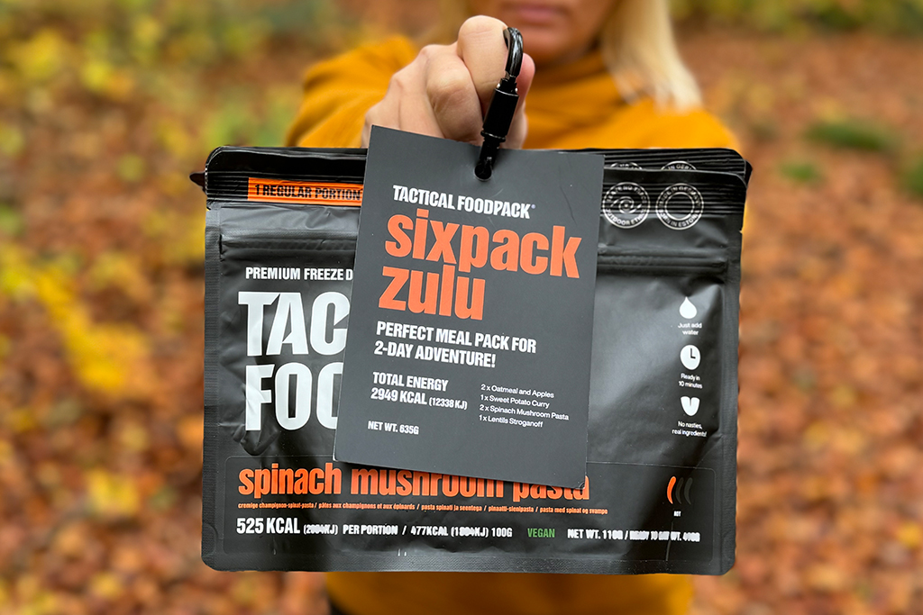 Tactical Foodpack - Sixpack Zulu (6 repas)
