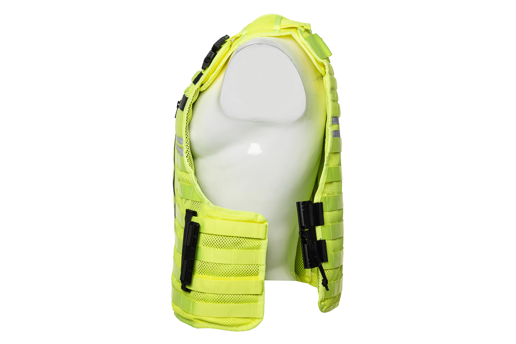 Gilet antilacérations avec réflecteurs 3M sur tout le pourtour