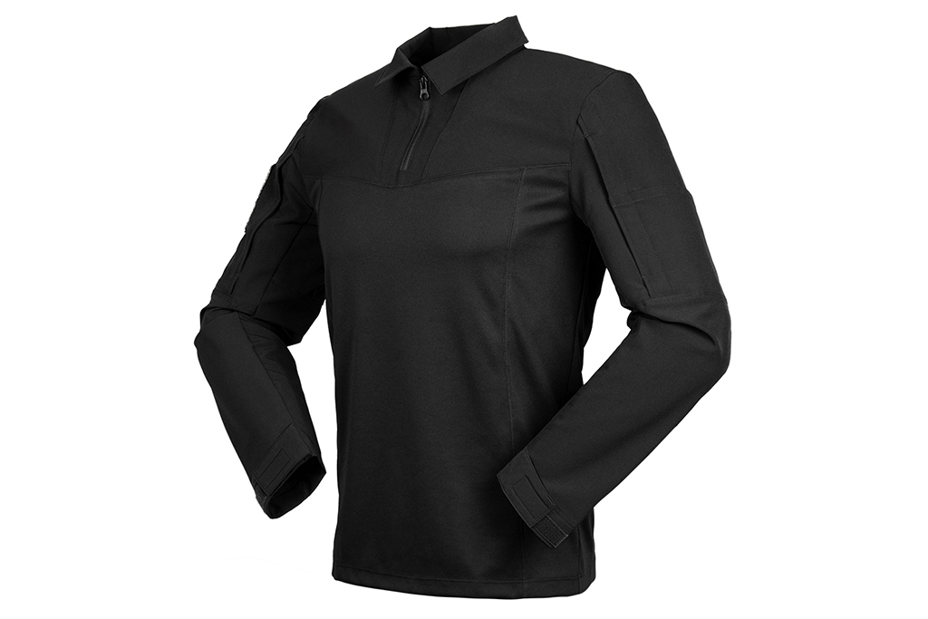 Maglia tattica a maniche lunghe nera