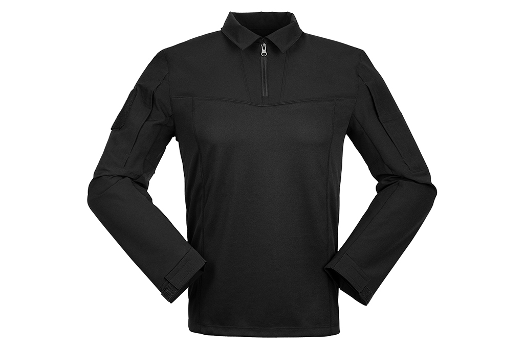 Maglia tattica a maniche lunghe nera