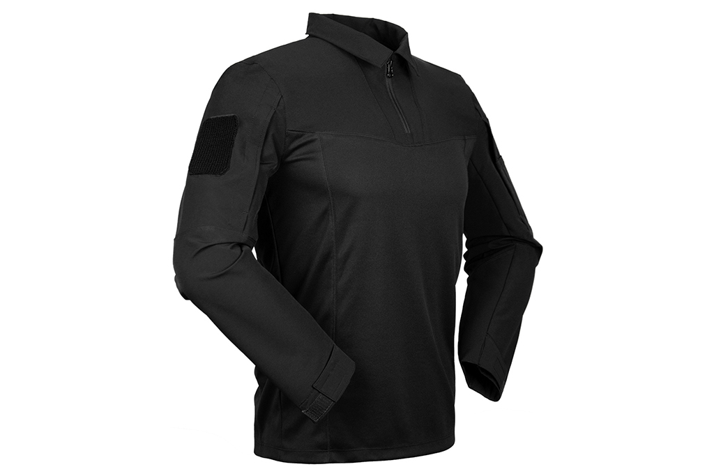 Taktisches langarm Einsatzshirt schwarz