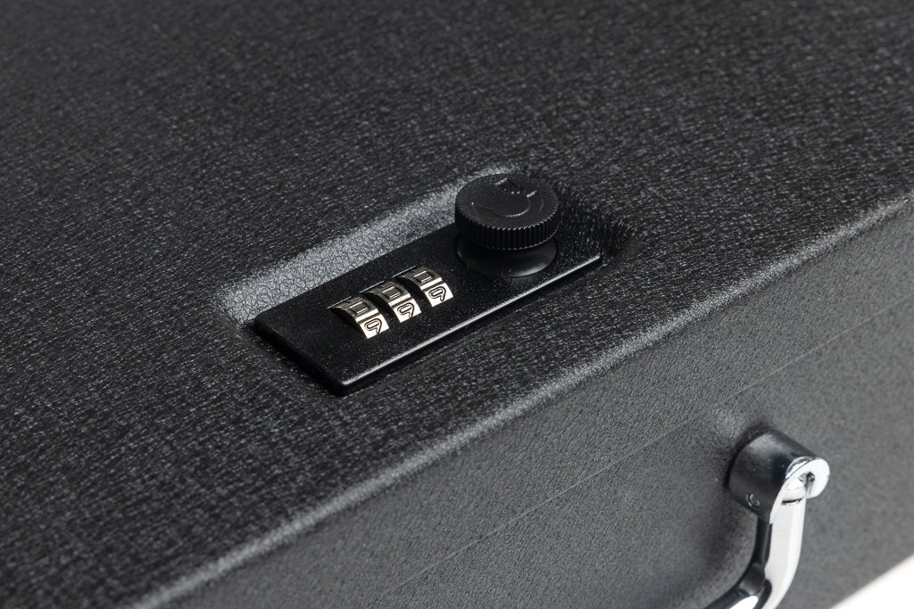 Cassaforte per armi/cassetta per denaro con maniglia per trasporto JP-115