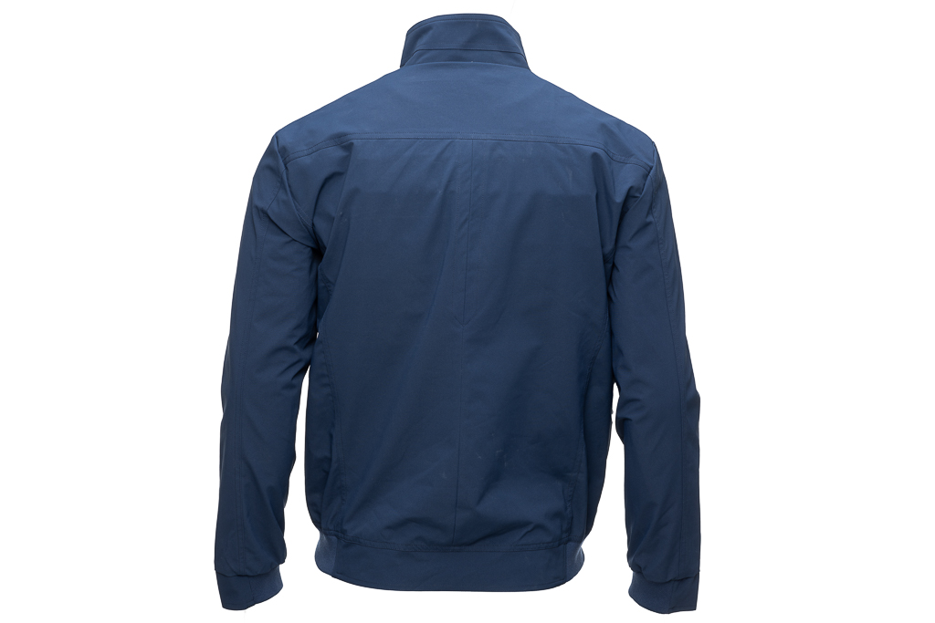 Veste tendance résistante antilacérations et perforation de « Armadillo », bleu foncé