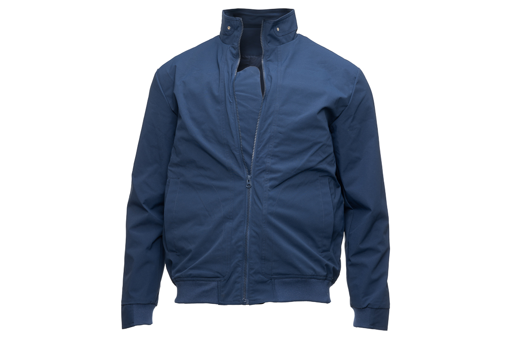 Veste tendance résistante antilacérations et perforation de « Armadillo », bleu foncé