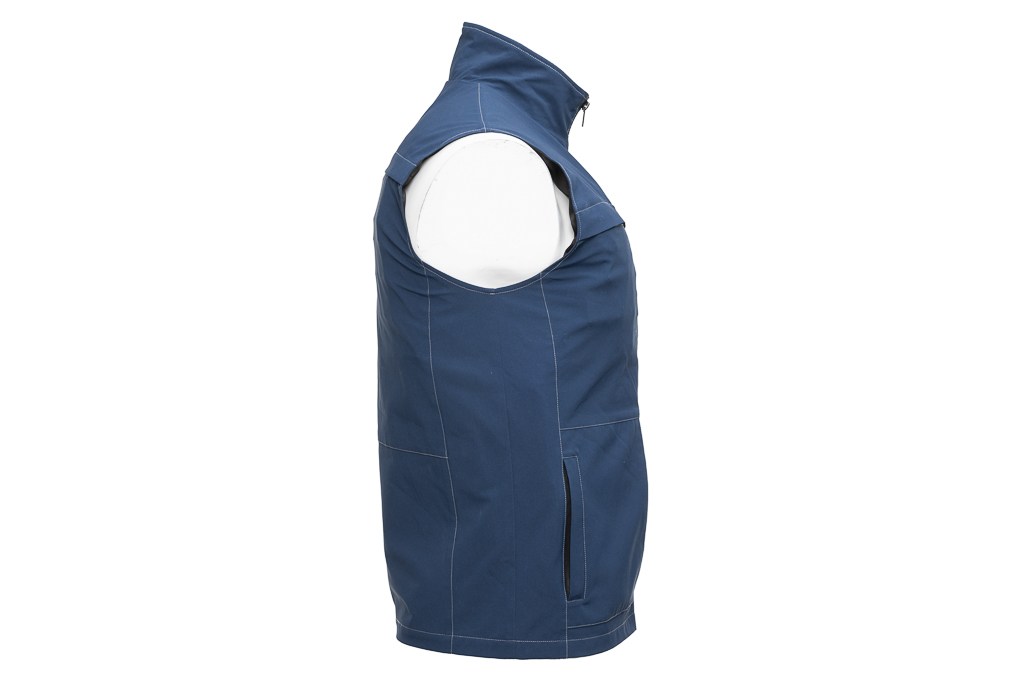 Gilet tendance résistant antilacérations et perforation de « Armadillo », bleu foncé