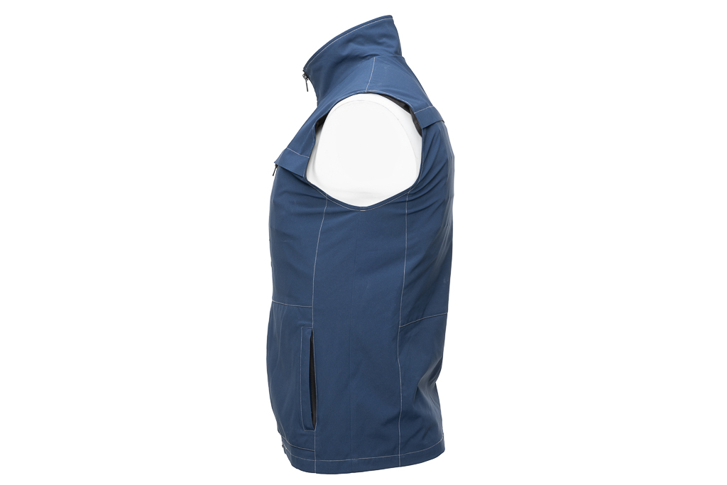 Gilet tendance résistant antilacérations et perforation de « Armadillo », bleu foncé