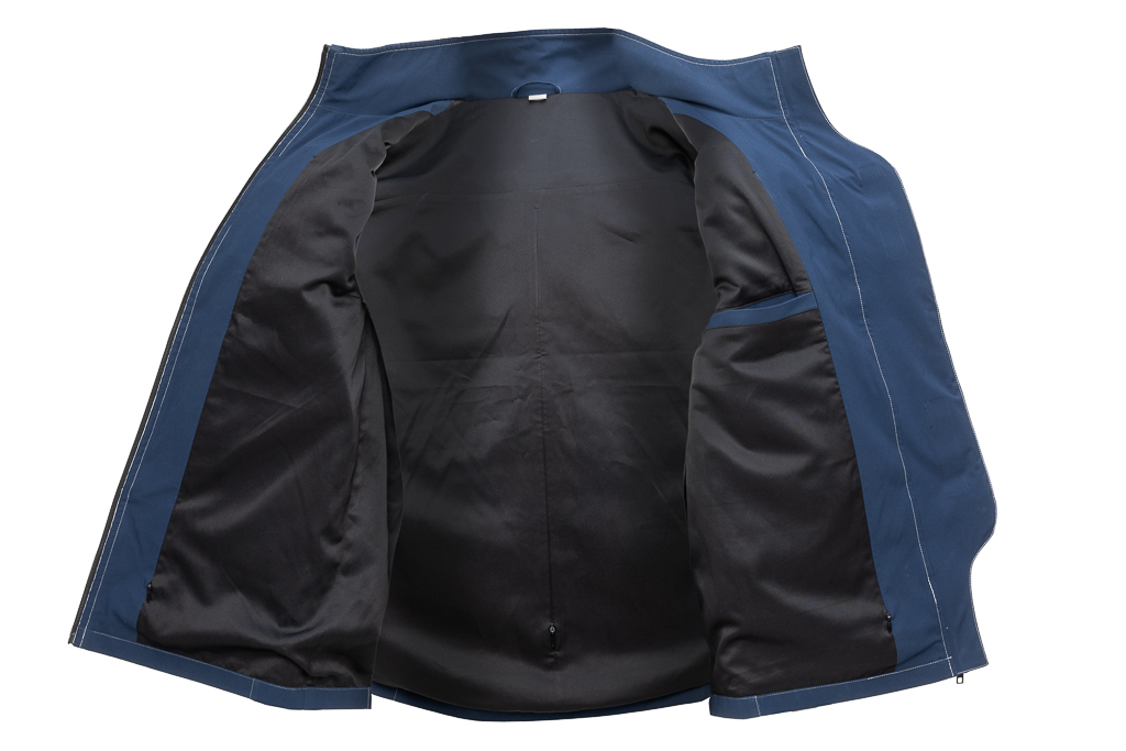 Gilet tendance résistant antilacérations et perforation de « Armadillo », bleu foncé