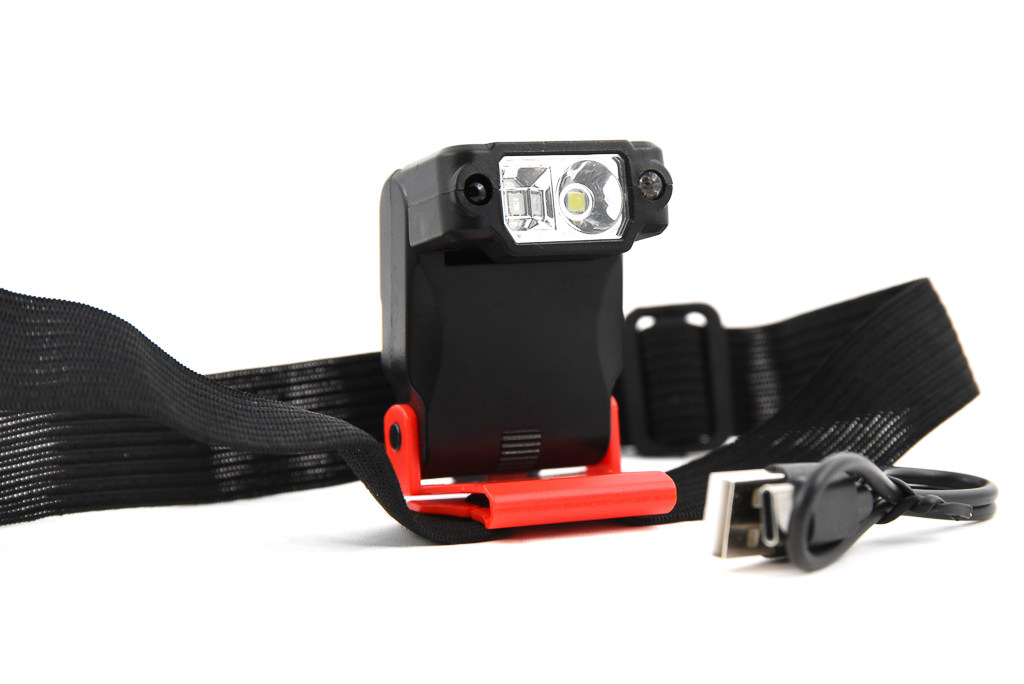 LED mini Cliplampe mit Stirnband
