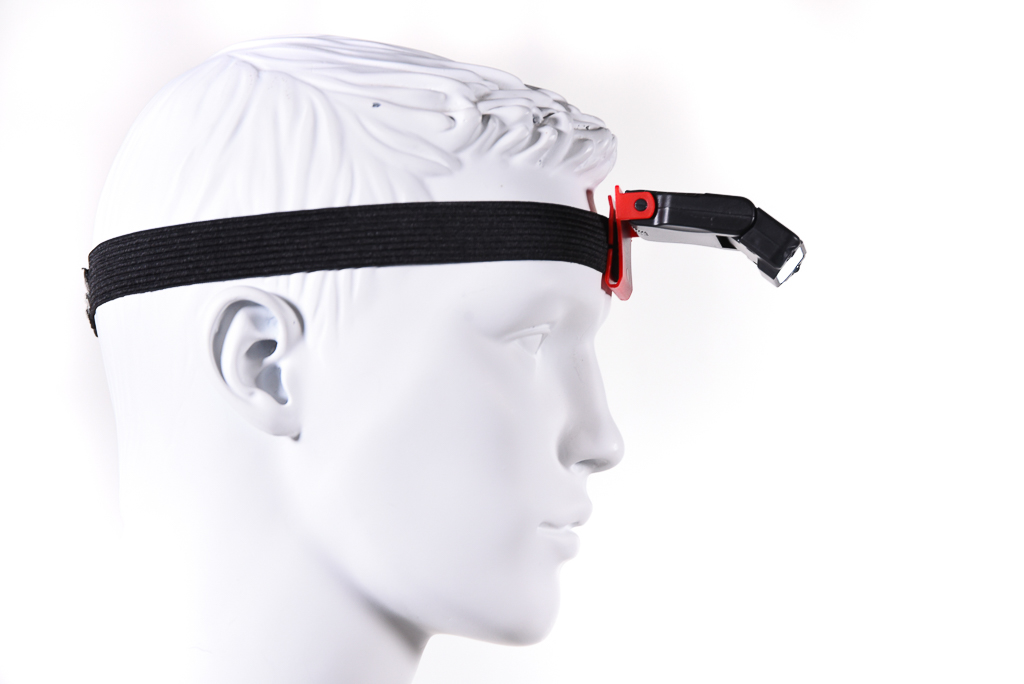 LED mini Cliplampe mit Stirnband