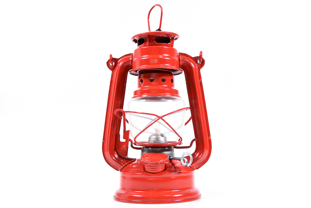 Petroleum Sturmlaterne Klein rot