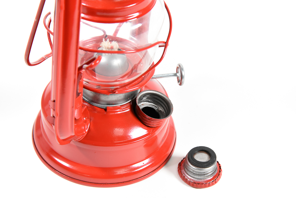 Petroleum Sturmlaterne Klein rot